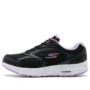 Кроссовки go run consistent vivid horizon 'black purple' Skechers, черный