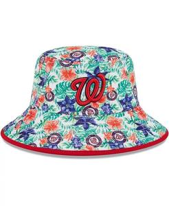 Мужская панама Washington Nationals с тропическим цветочным принтом New Era