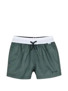 Плавки-шорты с кулиской Boss Kidswear, зеленый