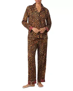 Пижамный комплект с воротником-стойкой Ralph Lauren, мультиколор