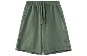 LINING Мужские шорты Casual CF Tracing серо-зеленые