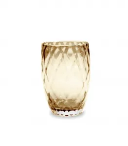 Набор из 6 стаканов ZAFFERANO Losanghe, янтарный zafferano