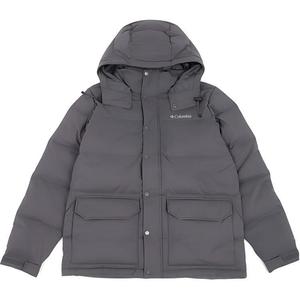 Пуховик мужской городской серый Columbia