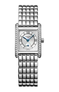 Часы Longines Dolcevita mini с бриллиантами 21,50 х 29 MM
