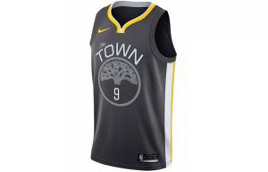 Баскетбольная майка мужская угольно-черная Nike, черный