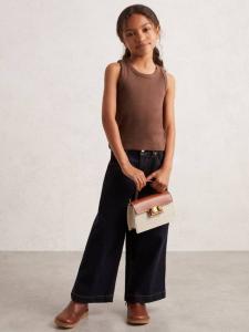 Детский фиолетовый безрукавник из хлопковой смеси Reiss, Chocolate