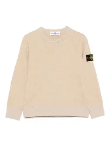 Джемпер с компасом Stone Island Junior, нейтральный