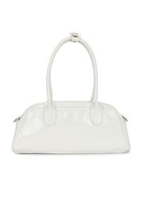 Лакированная кожаная сумка-боулер 8 Other Reasons, white