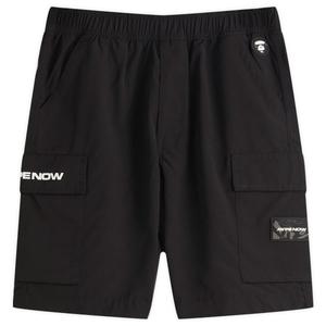 Aape теперь предлагает свободные шорты-карго Aape By A Bathing Ape, черный