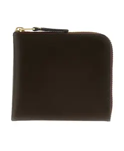 Небольшой кожаный кошелек Comme Des Garã§Ons, коричневый