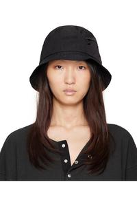 Нейлоновая бейсболка Bucket Hat Jacquemus, черный