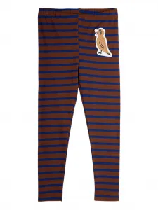 Полосатые брюки Mini Rodini, коричневый