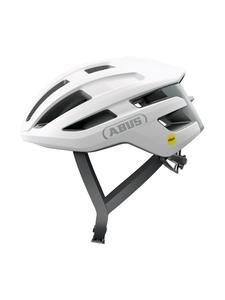 ABUS Велосипедный шлем PowerDome MIPS белого цвета