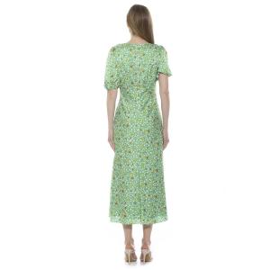 Женское платье миди с объемными рукавами ALEXIA ADMOR Lorelei ALEXIA ADMOR, розовый