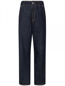 Moschino прямые джинсы, синий