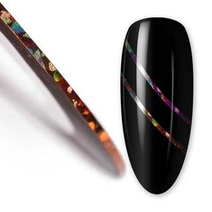 Нить декоративная лента, лазерный бронзовый диск №8 MollyLac, Molly Lac