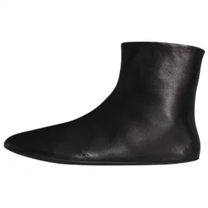 THE ROW Женские ботинки Stella до щиколотки черные