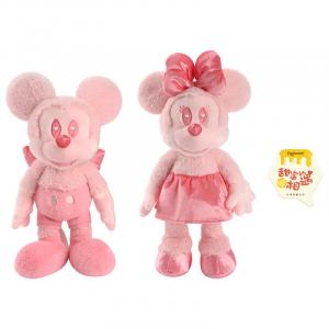 Плюшевая кукла Disney Mickey Mouse Minnie Mouse Love Confession высота 37cm POTDEMIEL, Mickey Mouse Minnie Mouse Love Confession Doll+Greeting Card