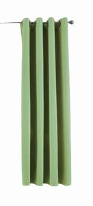 Штора Gardinenbox, 140x160 см, зеленый