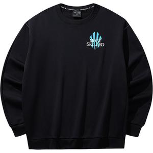 ANTA Свитшот унисекс черный