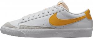 Баскетбольные кроссовки Nike Blazer Low 77 для мужчин, White/University Gold-Phantom