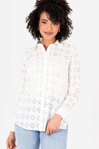 Рубашка Broderie с длинными рукавами Lovedrobe, белый