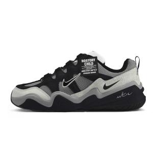 Tech Hera Night Wanderer устойчивые к истиранию, дышащие, легкие низкие кеды Casual Unisex Nike, черный