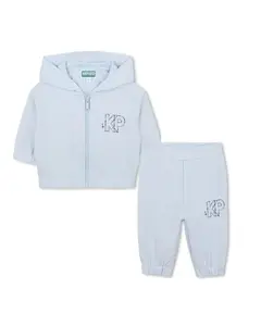 Набор для новорожденного голубого цвета из хлопка Kenzo Kids