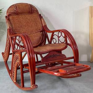 Fantasy Кресло-качалка из ротанга, большое (3-местное), цвет antique red