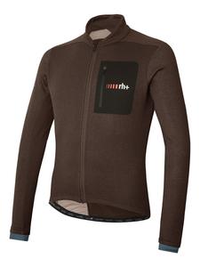 Rh+ Велосипедная майка All Road Sweater в цвете espresso-ardesia