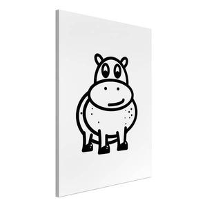 Фреска Artgeist Friendly Hippie, черно-белый