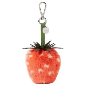 Подвеска в форме клубники FENDI, красный