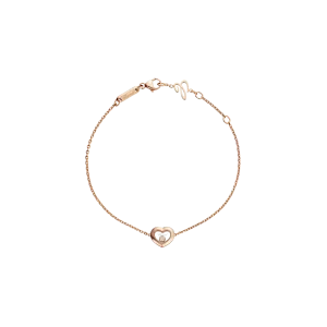 Браслет Chopard Happy diamonds icons из розового золота с бриллиантами