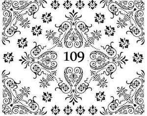 Водные наклейки для ногтей - №109, inna