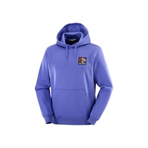 SALOMON Свитшот унисекс фиолетовый