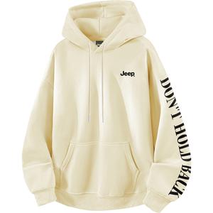 Свитшот для верховой езды Casual Collection Unisex Jeep, оранжевый (fleece-lined)