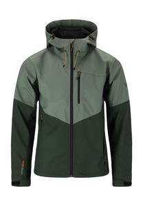 Куртка RODNEY Softshell с ветрозащитной и водонепроницаемой мембраной WHISTLER, цвет Deep Forest