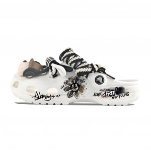 Crocs Сабо Crush Clog унисекс белые