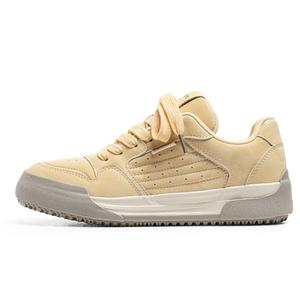 Износостойкие низкие детские скейтерские кроссовки для подростков Kung Fu partners, желтый