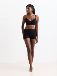 Erlich Textil Трусы Boyshorts в черном цвете