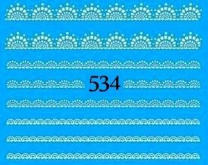 Водные наклейки для ногтей - №534, Raisin