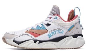 Баскетбольные кроссовки Basketball Shoes Men Low-Top White/Black/Pink Qiaodan