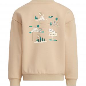 Свитшот спортивная одежда knitwear sweat crew детский Adidas, белый