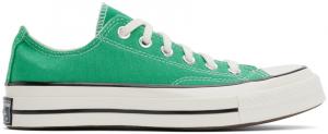 Зеленые кроссовки Chuck 70 Sketch Low Top Converse