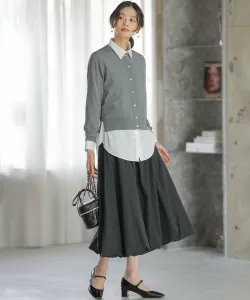 Мягкая юбка-баллон с перекрестными лямками Suite, цвет Black [005]