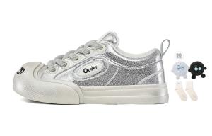 Кроссовки Ouder Smiler Skateboarding Shoes Unisex Low-top Silver, серый