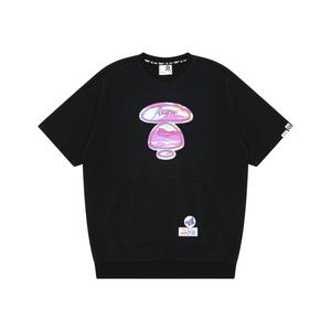 Футболка A Bathing APE с пайетками из хлопковой смеси Aape, черная BKX