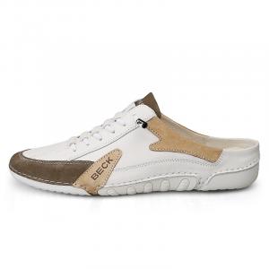 Кроссовки мужские Lifestyle Shoes Men Low-Top Beck, белый/зеленый