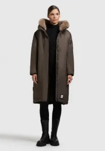 Зимнее пальто олива Khujo, Potter Brown