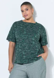 Футболка свободного кроя с камуфляжным принтом Studio Untold, Matt Green